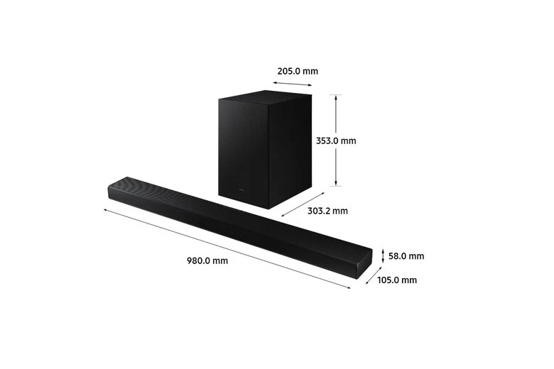 Samsung HW-A650 Nero 3.1 canali 430 W