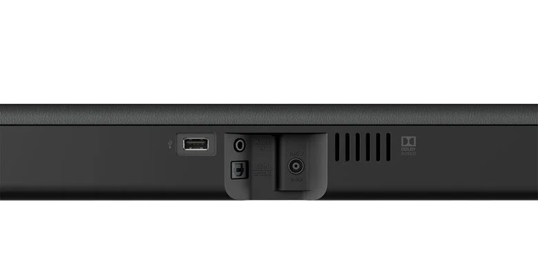 Sony HTMT301 Soundbar compatta a 2.1 canali, 100W, Subwoofer Slim Wireless, Nero