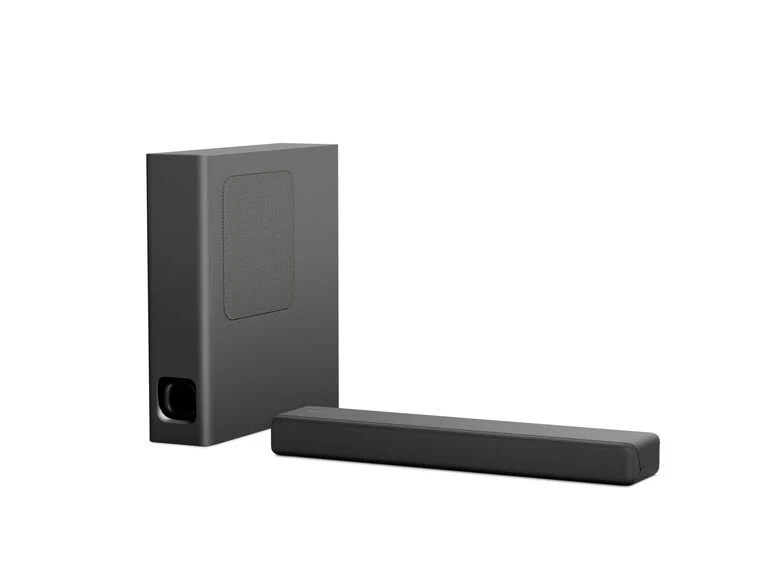 Sony HTMT301 Soundbar compatta a 2.1 canali, 100W, Subwoofer Slim Wireless, Nero