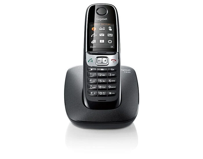 Gigaset C620 Telefono DECT Identificatore di chiamata Nero
