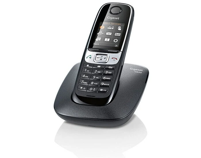 Gigaset C620 Telefono DECT Identificatore di chiamata Nero