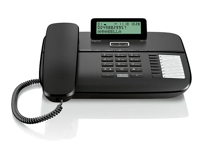 Gigaset DA710 Telefono analogico Nero