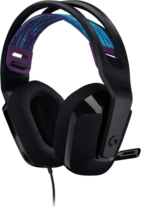 Logitech G G335 Auricolare Cablato A Padiglione Giocare Nero