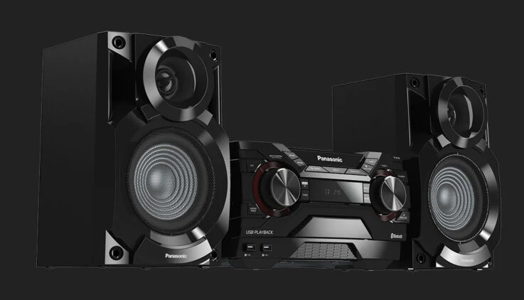 Panasonic SC-AKX200E Mini impianto audio domestico 400 W Nero