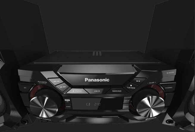 Panasonic SC-AKX200E Mini impianto audio domestico 400 W Nero