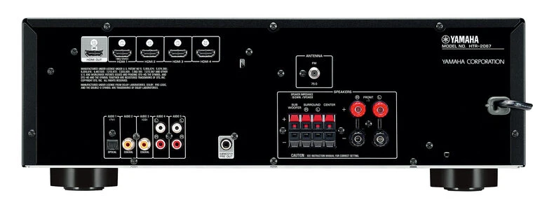 Yamaha YHT-1810 sistema home cinema 5.1 canali 600 W Compatibilità 3D Nero