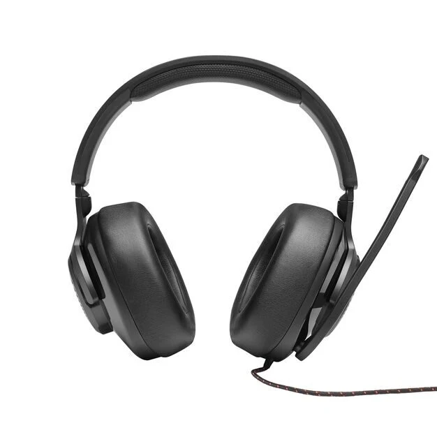 JBL Quantum 200 Cuffie Cablato A Padiglione Giocare Nero