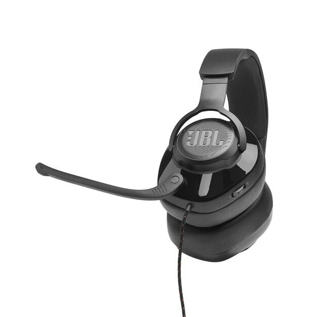 JBL Quantum 200 Cuffie Cablato A Padiglione Giocare Nero
