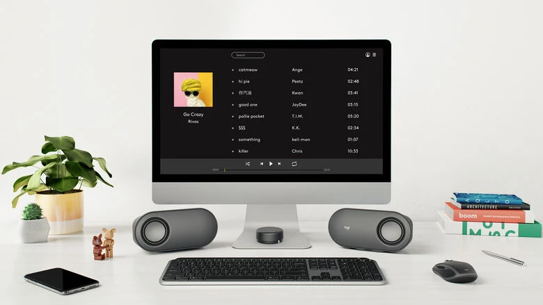 Logitech Z407 Bluetooth computer speakers with subwoofer 40 W Antracite 2.1 canali