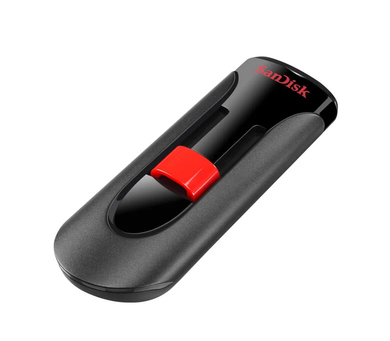 SanDisk Cruzer Glide unità flash USB 16 GB USB tipo A 2.0 Nero, Rosso