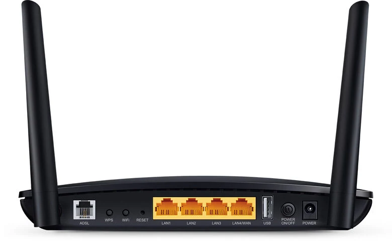 TP-LINK Archer D50 router wireless Fast Ethernet Dual-band (2.4 GHz/5 GHz) Nero