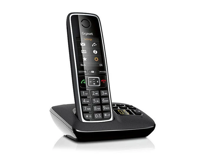 Gigaset C530A Telefono analogico/DECT Nero