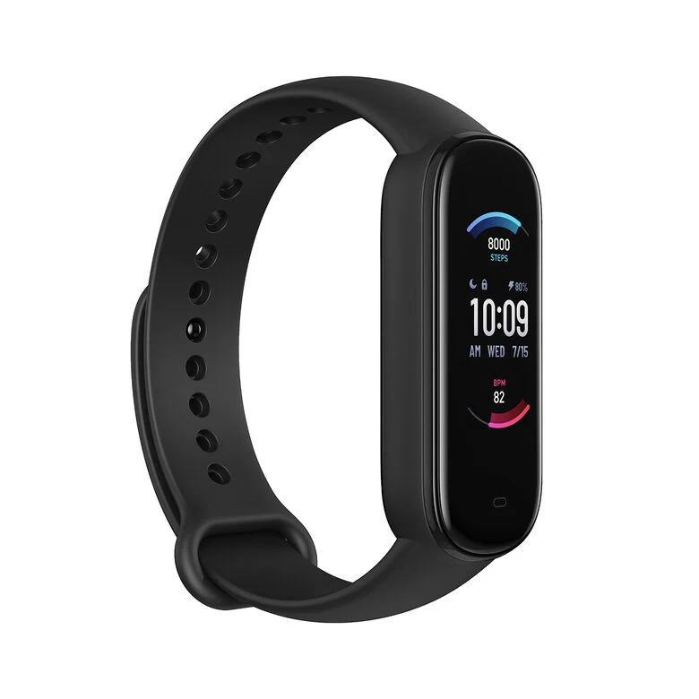Amazfit Band 5 AMOLED Braccialetto per rilevamento di attività 2,79 cm (1.1") Nero