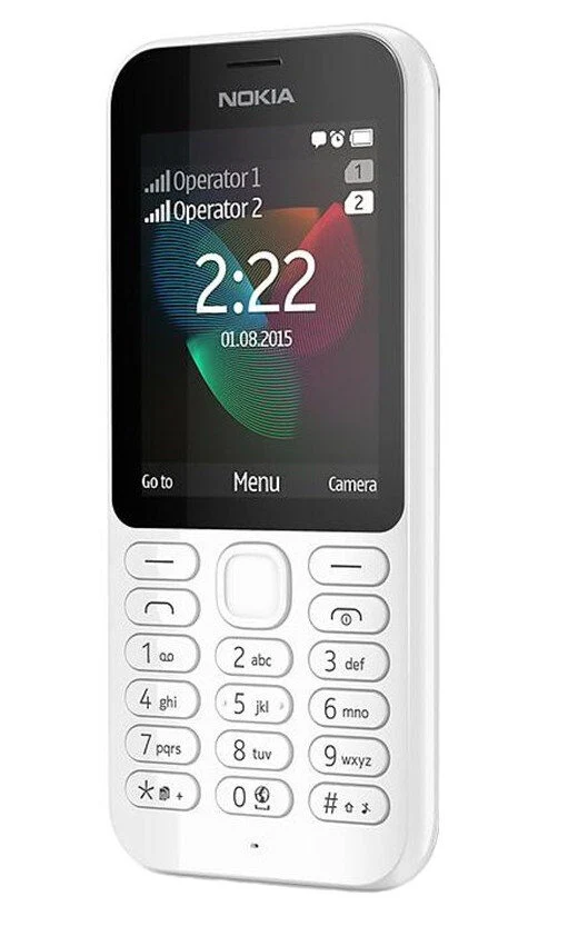 Microsoft 222 Dual SIM 6,1 cm (2.4") 79 g Bianco