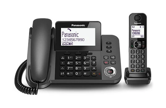 Panasonic KX-TGF320E telefono Telefono DECT Identificatore di chiamata Nero