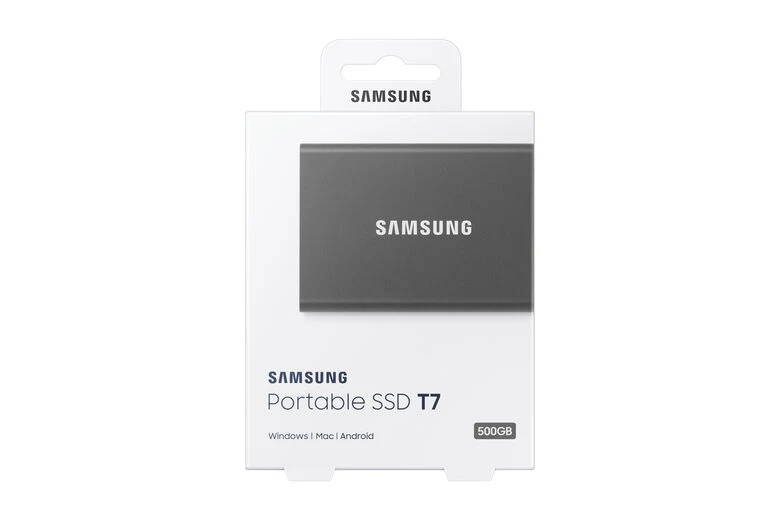 Samsung Portable SSD T7 500 GB Grigio