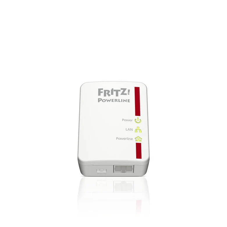 FRITZ! Powerline 510E Set International 500 Mbit/s Collegamento ethernet LAN Bianco 2 pz