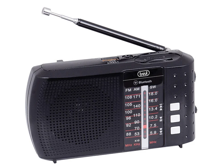 Trevi 0RA7F2000 radio Portatile Analogico e digitale Nero