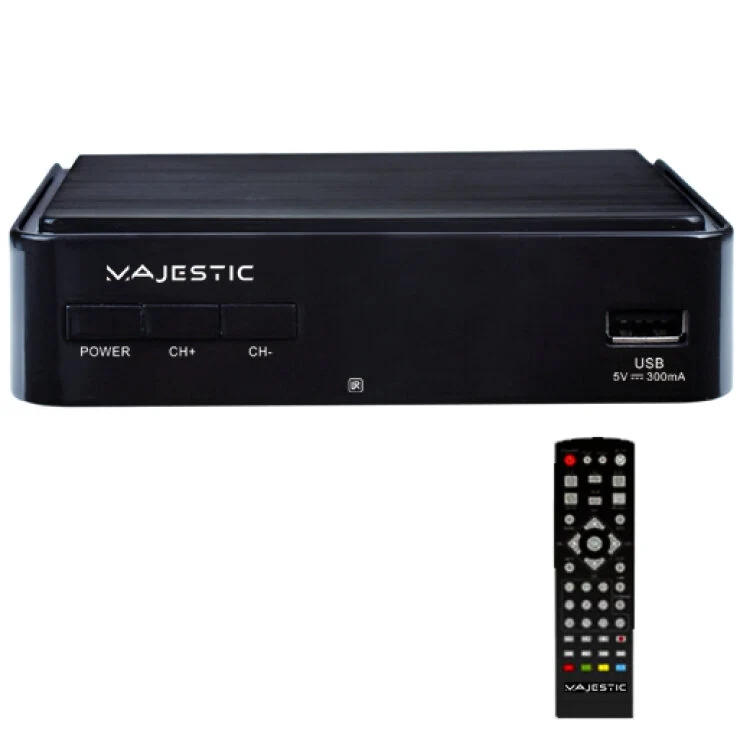 New Majestic DEC-665 HD USB Terrestre Nero