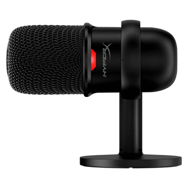 HyperX Micrófono Alámbrico de Condensador para Streaming SoloCast, 4P5P8AA