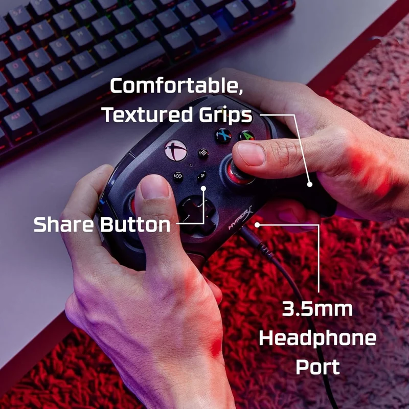 HyperX Control Alámbrico Gaming Clutch Gladiate Xbox