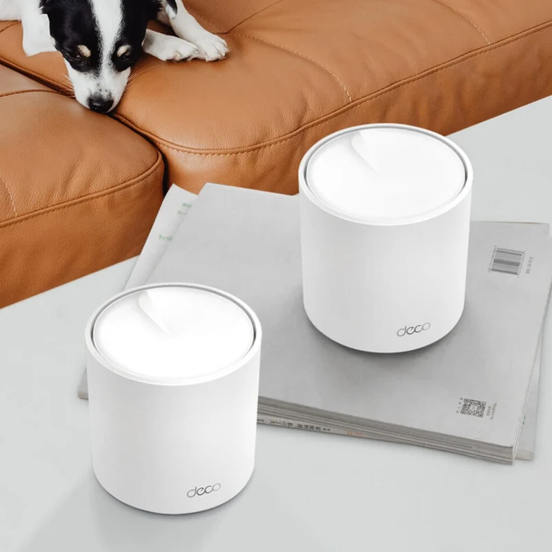 TP-Link Tapo Set de Sistema Mesh Wi-Fi 6 IA AX3000 Deco X50, 2 Piezas