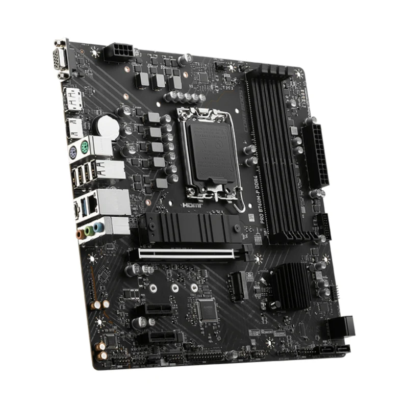 MSI Tarjeta Madre Pro B760M-P DDR4, 911-7E02-016