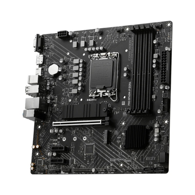 MSI Tarjeta Madre Pro B760M-P DDR4, 911-7E02-016