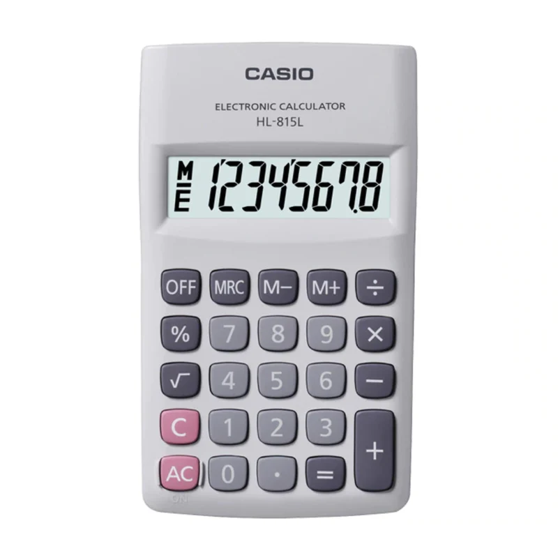 Casio Calculadora de Bolsillo HL-815L