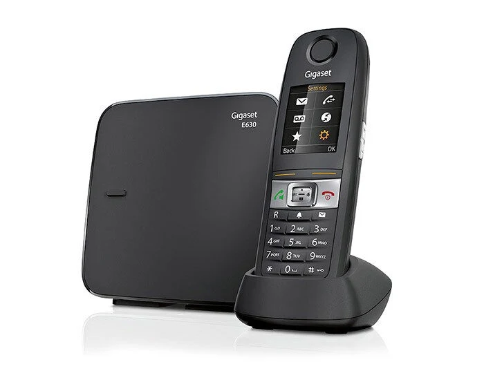 Gigaset E630 Telefono DECT Identificatore di chiamata Nero