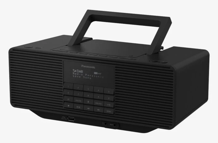 Panasonic RX-D70BT Portatile Analogico e digitale Nero