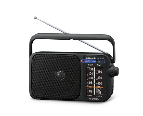 Panasonic RF-2400D Portatile Analogico Nero