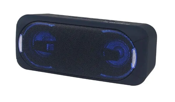 New Majestic DJPB-55 AX Altoparlante portatile stereo Nero, Blu 22 W