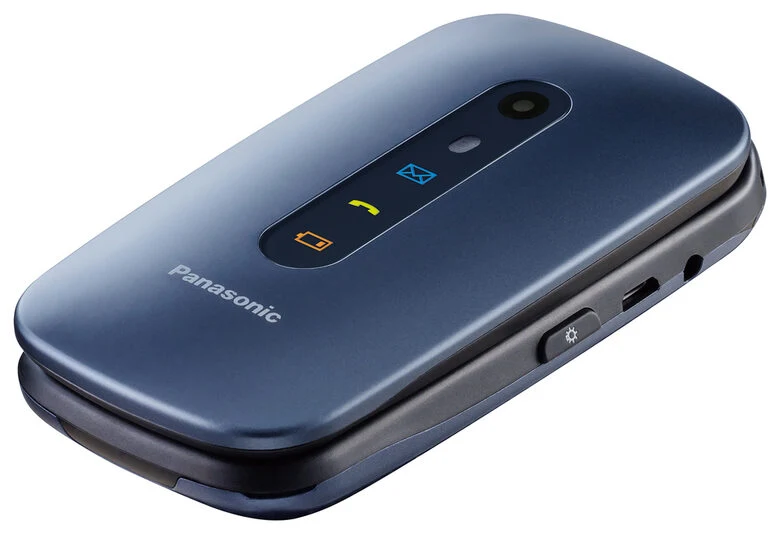 Panasonic KX-TU456 6,1 cm (2.4") 110 g Blu Telefono cellulare basico
