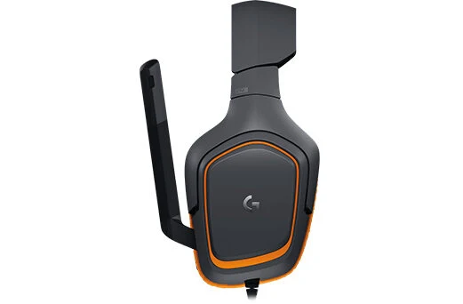 Logitech G G231 Prodigy Auricolare Cablato A Padiglione Giocare Nero, Arancione