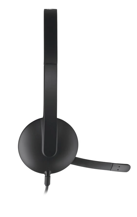Logitech H340 USB Computer Headset Auricolare Cablato A Padiglione Ufficio USB tipo A Nero