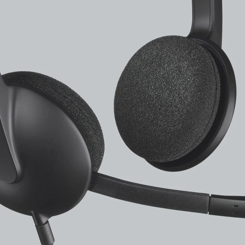 Logitech H340 USB Computer Headset Auricolare Cablato A Padiglione Ufficio USB tipo A Nero
