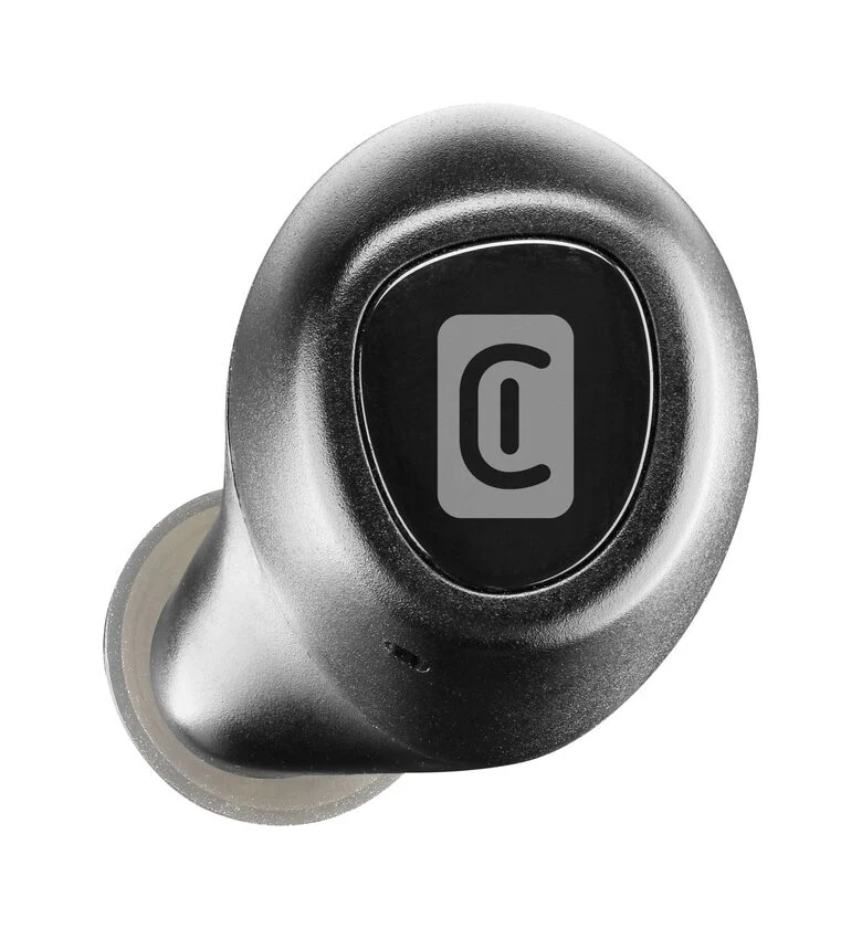 Cellularline Blink Auricolari Bluetooth® in-ear con carica batteria portatile con play-time totale fino a 14 ore Nero