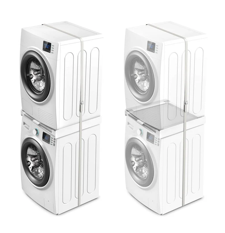 Meliconi Torre Pro L60 Kit di sovrapposizione per lavatrice e asciugatrice