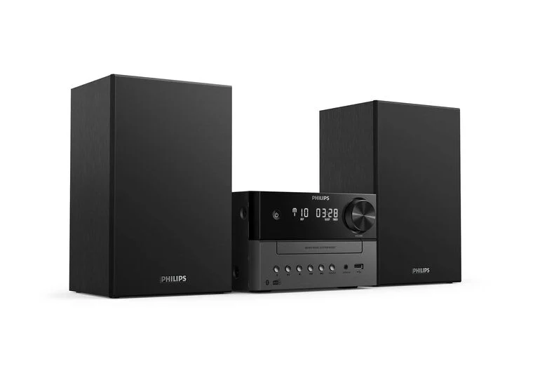 Philips TAM3505/12 set audio da casa Microsistema audio per la casa 18 W Nero, Grigio