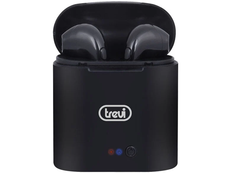 Trevi HMP 1220 AIR Auricolare Wireless In-ear Musica e Chiamate Micro-USB Bluetooth Nero
