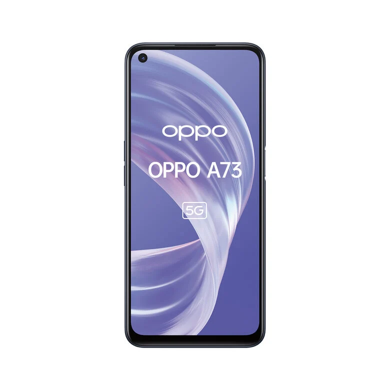 OPPO A73 Smartphone 5G, 177g, Display 6.5" FHD+ LCD, 3 Fotocamere 16MP, RAM 8GB + ROM 128GB non Espandibile, Batteria 4040mAh, Ricarica Rapida, Dual Sim, [Versione Italiana], Navy Black