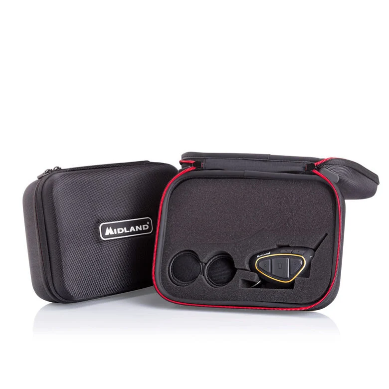 Midland BTX1 Pro Single interfono da moto 300 m Nero