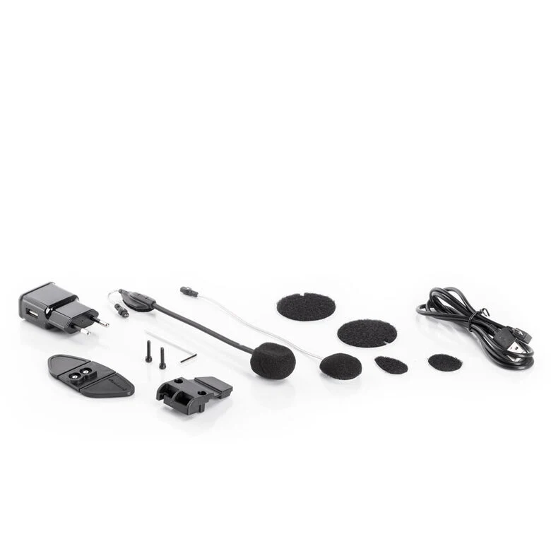 Midland BTX1 Pro Single interfono da moto 300 m Nero