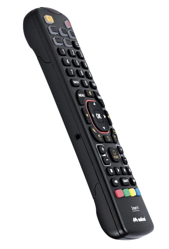 Meliconi Smart 4 telecomando RF Wireless TV, Sintonizzatore TV Pulsanti