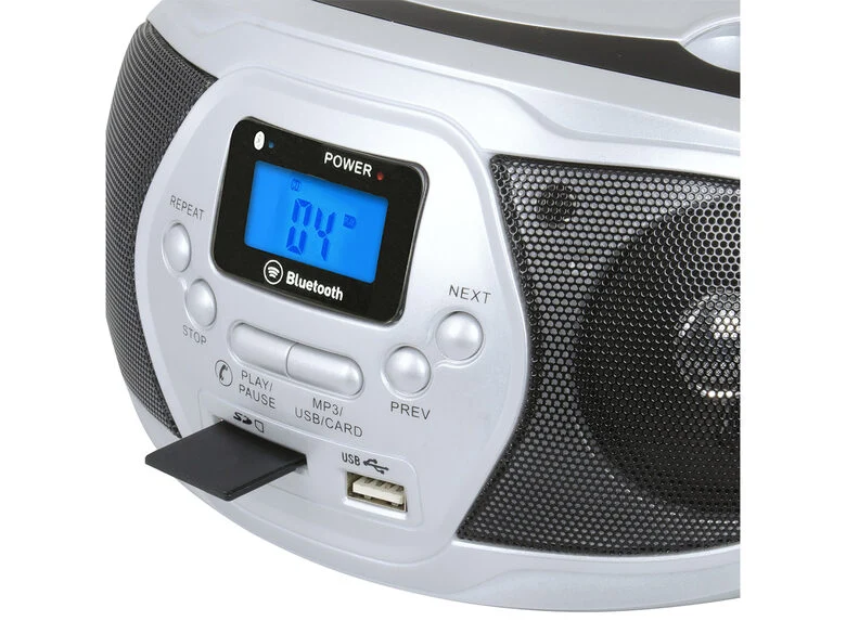 Trevi CMP 548 BT Analogico Grigio, Bianco