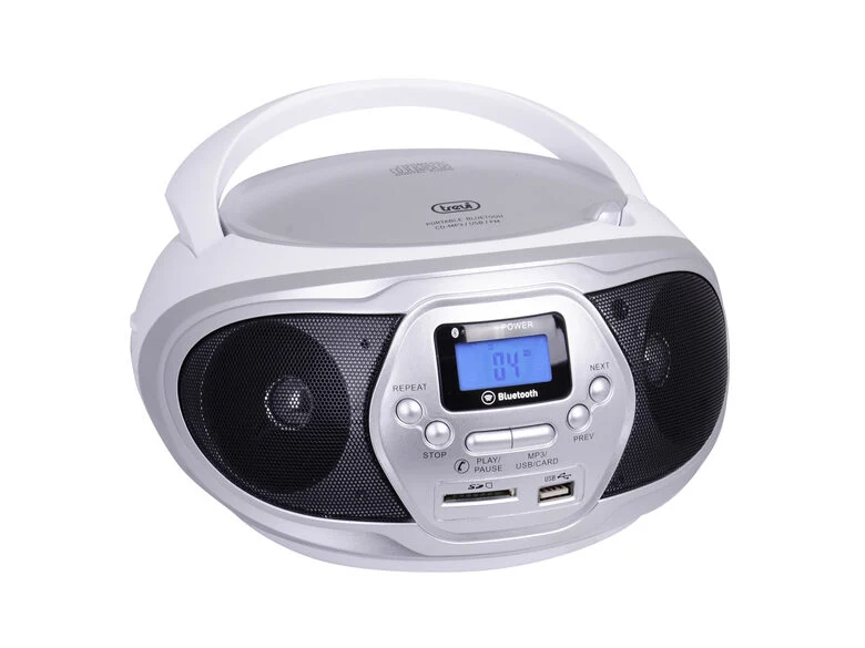 Trevi CMP 548 BT Analogico Grigio, Bianco
