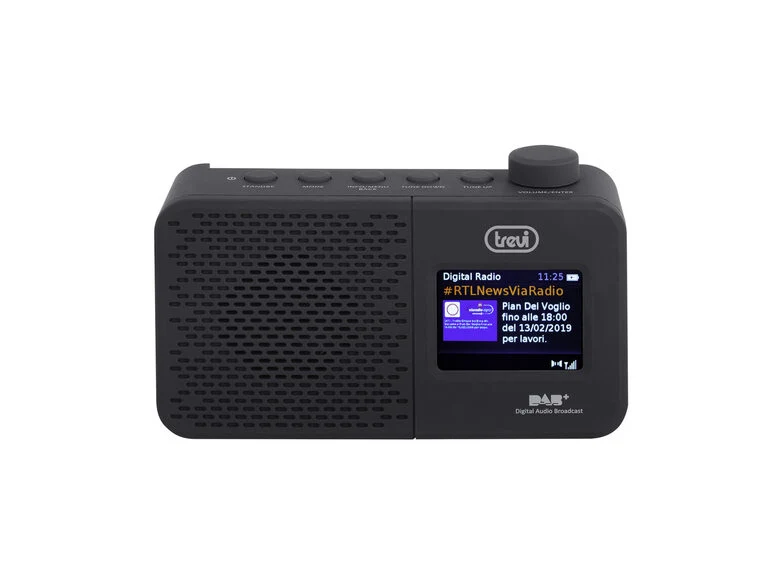 Trevi 0DA79500 radio Portatile Analogico e digitale Nero