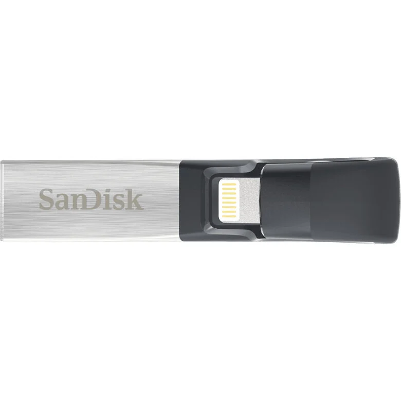SanDisk iXpand unità flash USB 32 GB USB Type-A / Lightning 3.2 Gen 1 (3.1 Gen 1) Nero, Argento
