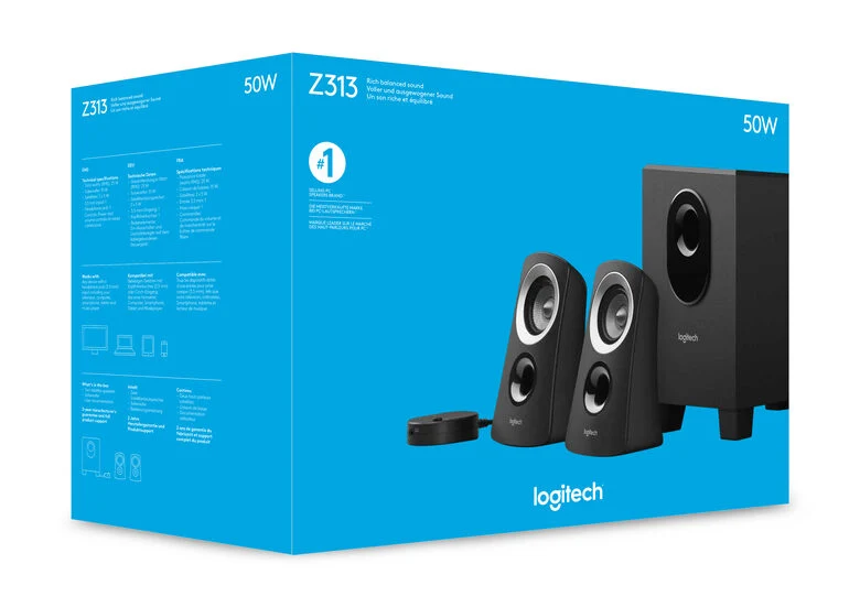 Logitech Z313 25 W Nero 2.1 canali